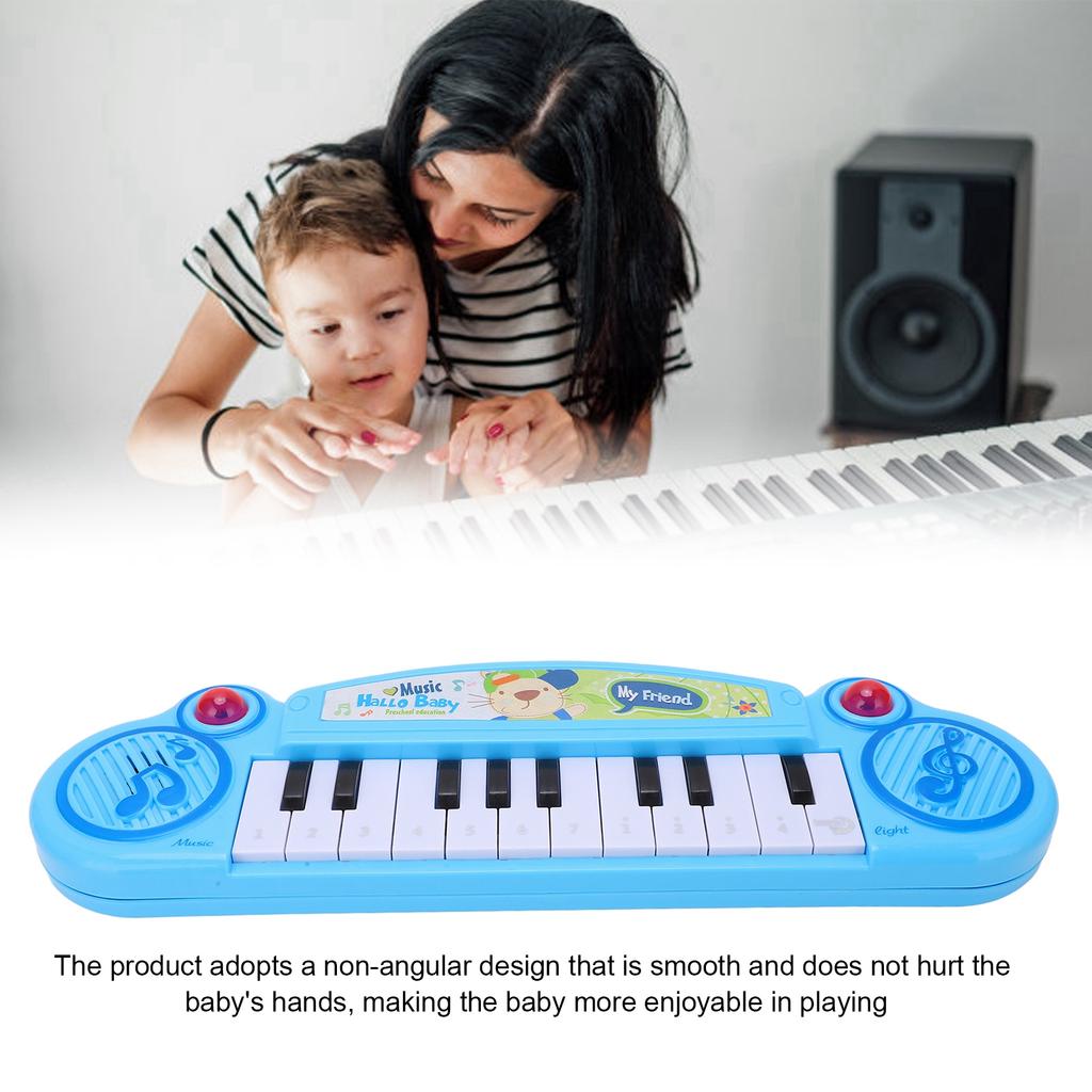 Kids Electronic Piano Keyboard 12 Keys Electronic Organ Musical Instrument Toys for Children Over Three Years Old