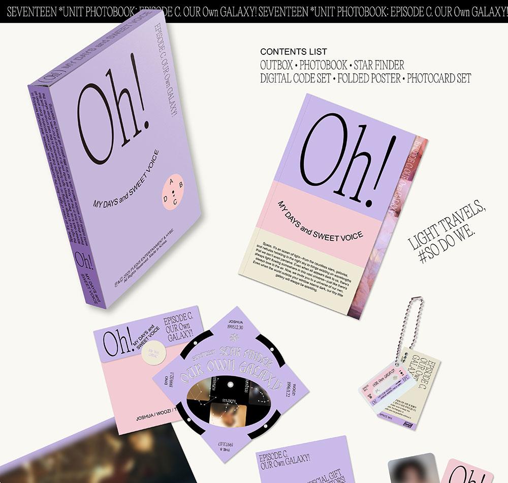 [POB] SEVENTEEN - SEVENTEEN UNIT FOTOBOK : Avsnitt C,D