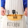 Ramen Pot, Stainless Steel Gold Noodles Pot with Double Handle for Pasta Soup, Korean Cooking Pot for Home Kitchen (Inner diameter 18cm)