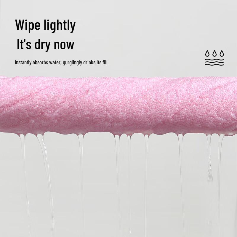 Bamboo Fiber Small Towels - 4-Pack