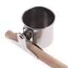 Metal Bird Parrot Feeder Food Water Feeding Bowl Pet Cage Clip Cup Dispenser