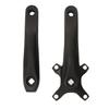 Black Bike Crankset 104BCD Bicycle Crank Set Durable Bicycle Crankset  Drivetrain Upgrade