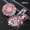 Crystal rainbow Multi-color Chunky Glitter Bulk Mix Nail Art Tumbler Crafts Glitters Christmas Decorations