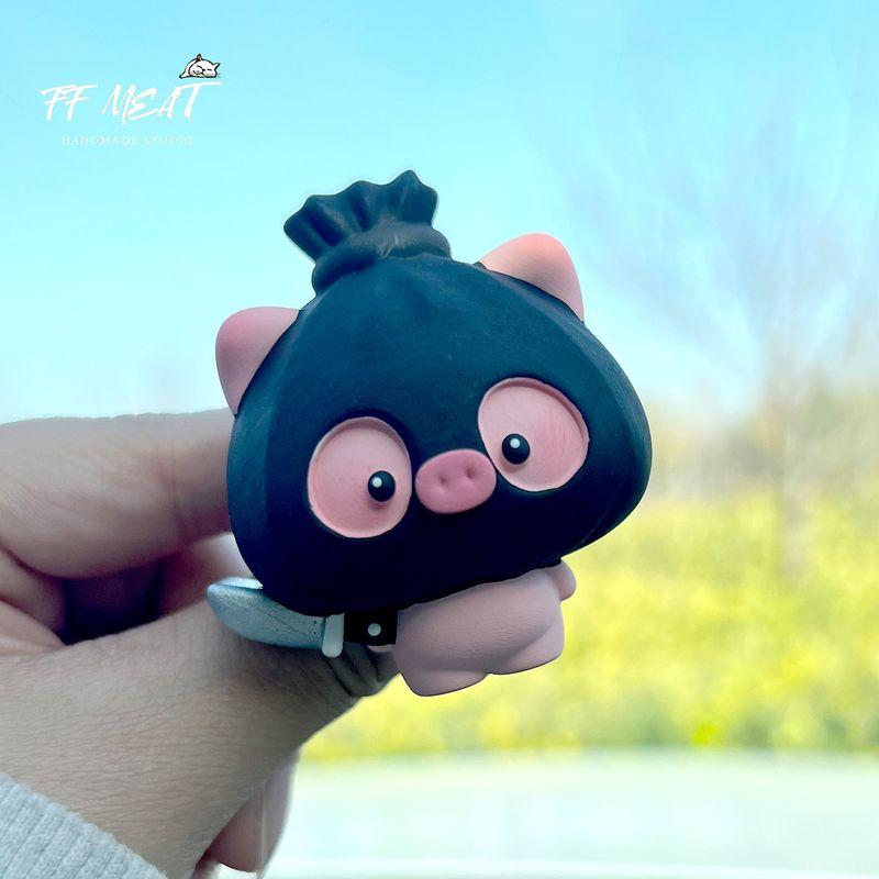 

Super Cute Masked Pig, Puppy, and Bear Car Air Freshener for Car Dashboard Vent, Hand-Painted Aroma Diffuser Stone Decoration Gift Masked Piggy