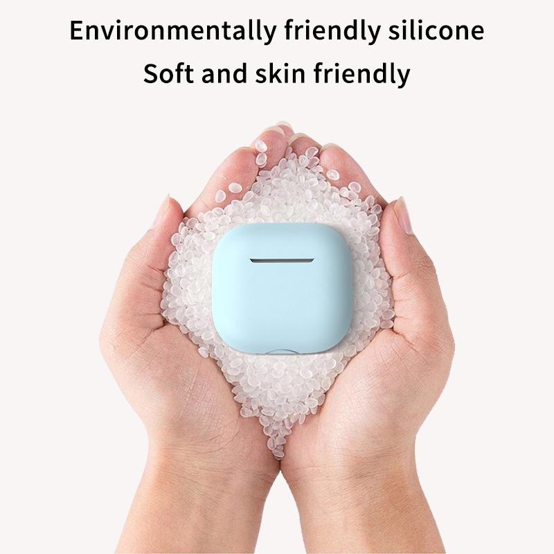 New Case For Apple Airpods 4 Silicone Protective Cover With Charging Port Anti-Dust Dirt Dust Plug For Airpods 4 Earphone Case