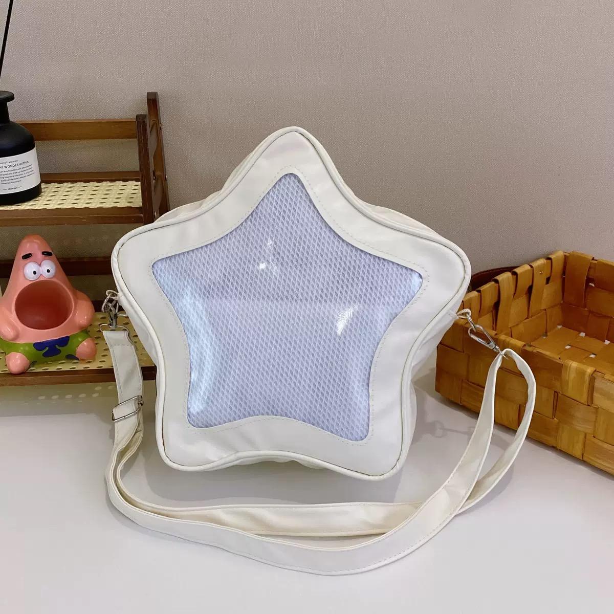 

Original Cute Kawaii Ita Bag Anime Five Pointed Star Two-Dimensional Crossbody Bag Street Fashion Women Mini Shoulder Bag