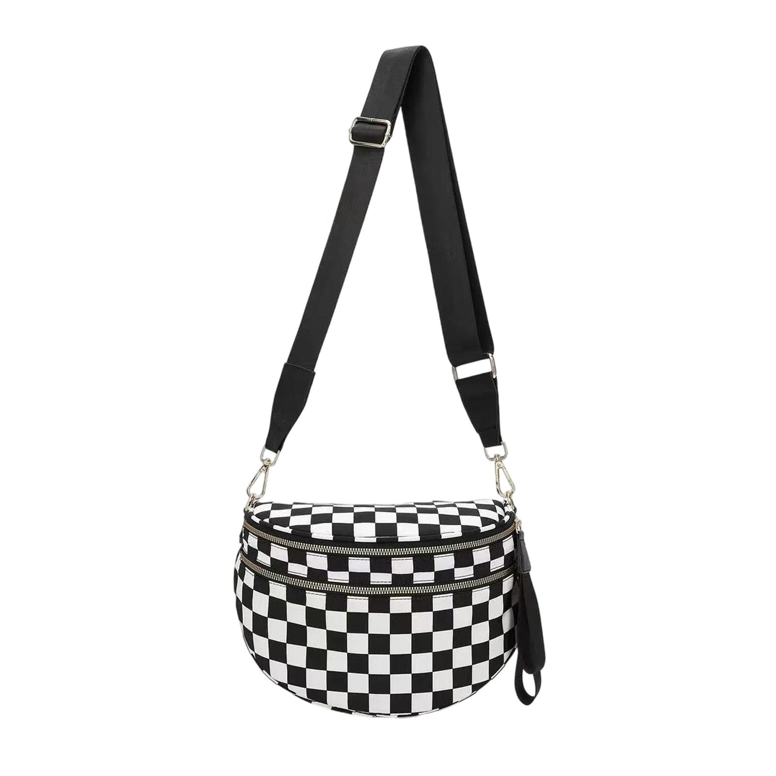 

Fashionable Ladies Rhombus Casual Shoulder Bag, Large-capacity Bag Shoulder Messenger Bag One Size