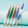 Metal Fountain Pen and 30 Inks Sac Set 0.38mm Tip Erasable for Beginner Student Adult Handwriting Drawing Journaling