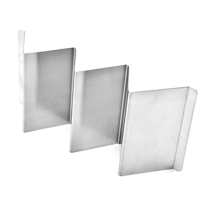 Stojan na tacos, stojan na palačinky, nerezové tortilly, tácy na tacos, stojan na tacos, stojan na mexické jídlo, kuchyňské náčiní