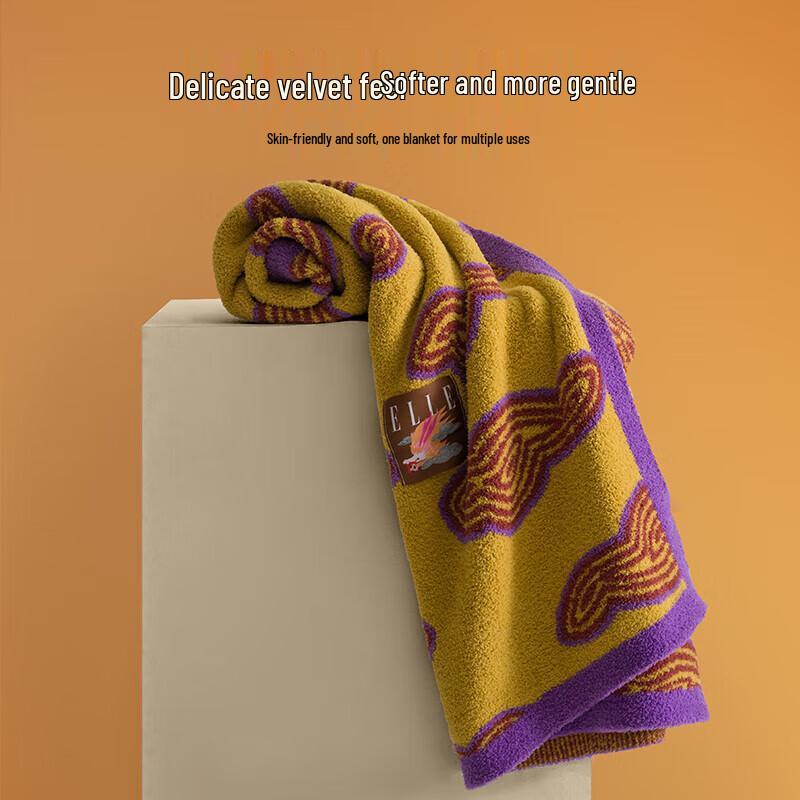 ELLE Comfortable Thickened Nap Blanket