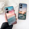 Mountain Sea Beach Travel Protective Cover for Apple iPhone 16 17 Air 14 15 Pro Max Plus 16+ 16E 14+ ProMax Phone Case