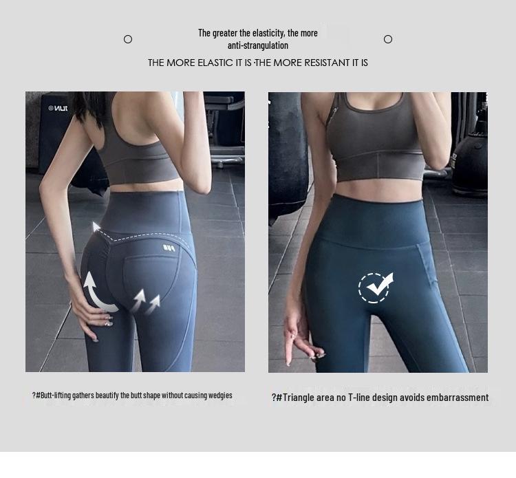 High Waist Tie-Dye Yoga Pants - Slim Fit, Peach Lift, Quick-Dry Leggings for Running and Fitness