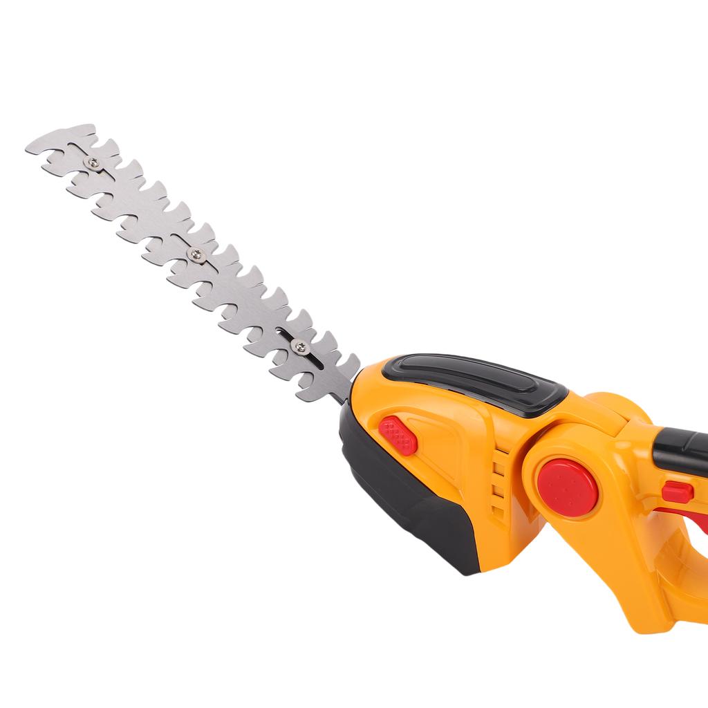 Akku-Heckenschere, Rasentrimmer, Hand-Gartenschere, Elektrisch, 21V Lithium-Ionen-Akku-betrieben, Inklusive und 2 Akkus für G