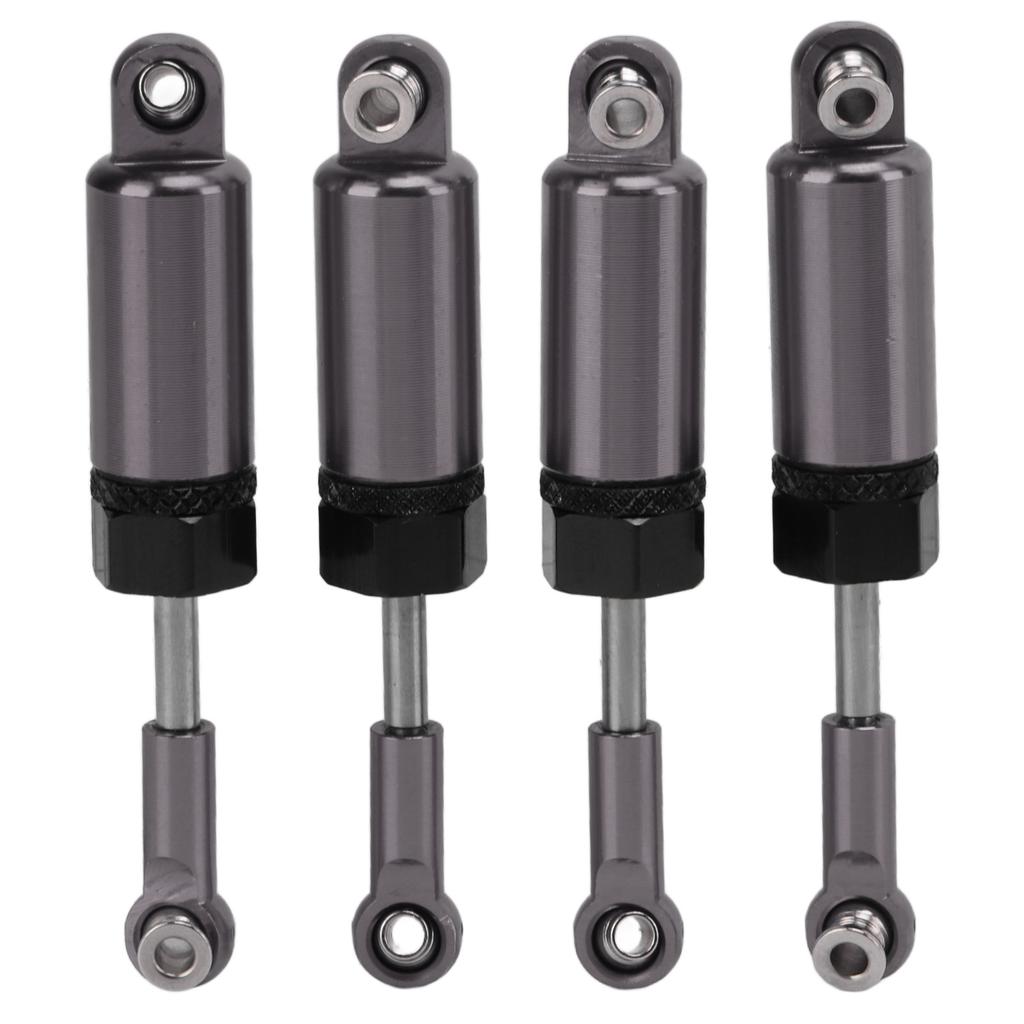 4pcsset Metal Adjustable Shock Absorber for MN 116 Remote Control Car Model Upgrade PartsBlue