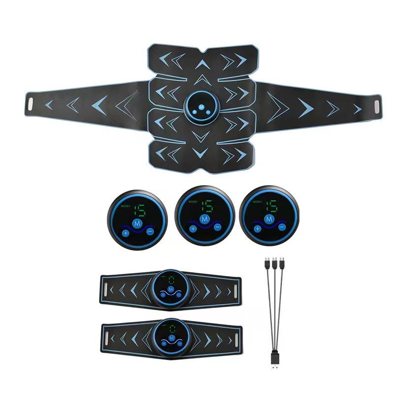 

EMS беспроводной миостимулятор тренировочный пояс ABS тонер для тела тонкие тренировки электрические наклейки для похудения сжигание жира домашний тренажерный зал фитнес