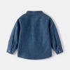 Boys Denim Shirt Jacket Long Sleeve Casual Button Down Lightweight Spring Autumn Outerwear Fashion Clothing for Toddler and Kids