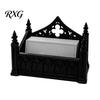 Business Souvenir Holder Gothic Dark Card Holder, 3D Printed Sturdy Organizer Stand, Black Desk for Office Home Desktop Personalized Gift