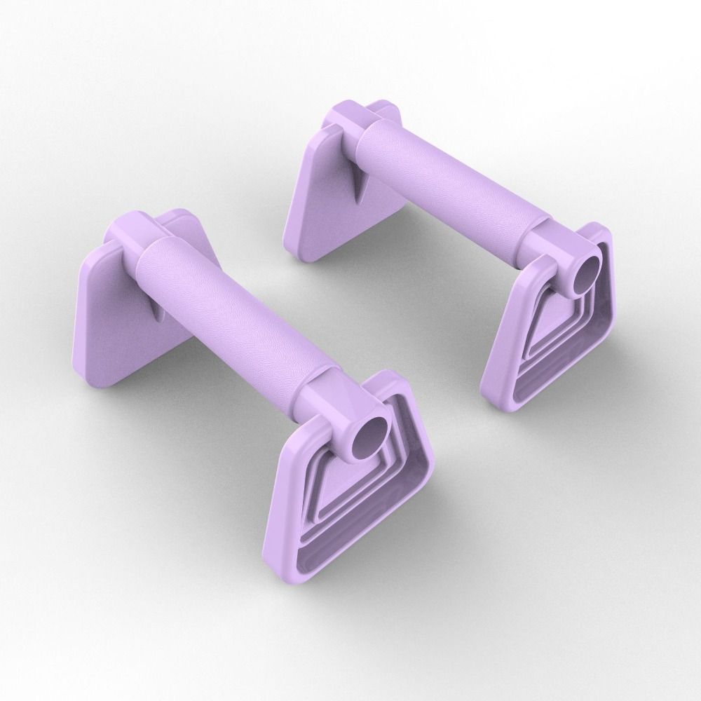 1 Pair Non-slip Push Up Bar Thickened Handle Planche Push-up Flatland Push-up Rack  Gym