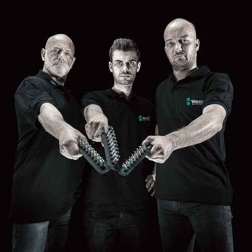 WERA 1/4" Drive 9-Piece ZYKLOP Socket Set (003883)