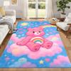 Care bear Carpet Door Mat for Living Room or Bedroom Protective Mat Under Chair Office Decoration Christmas Gift Birthday Present