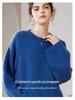 Women's Fashion Thickened Pure Cashmere Round Neck Sweater - Autumn/Winter Loose Fit Base Layer