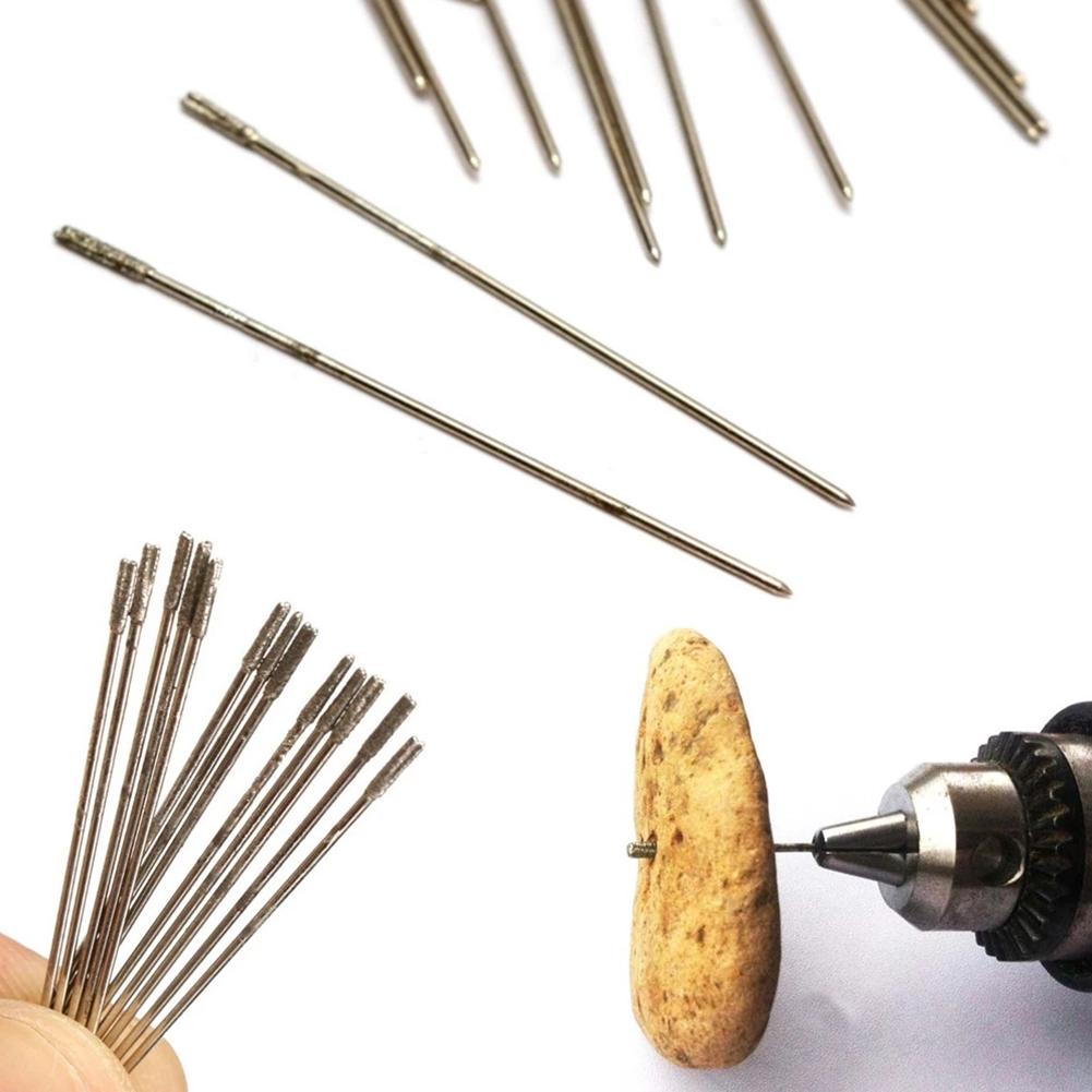 Lapidary Drill Bits Tool Solid Bits 1mm Diamond Coated