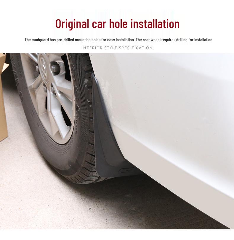 SAIC Maxus G10 Mudguards Mud Flaps with Screws Accessories