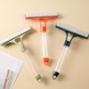 Glass Wiper with Built-in Spray Bottle Ergonomic Design Traceless Cleaning Spray Wiper Multi-Purpose 3-in-1 Tool