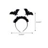 Cartoon Headband Bat Wings/Spider Shape Hair Hoop Rave Party Headpiece Hair Band Party Cosplay Costume Props Unisex