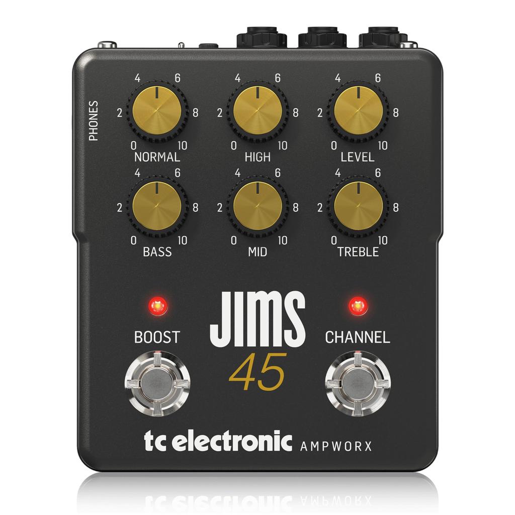 TC Electronic Guitar Preamp TC Ampworx Technology 2ch Design Independent Boost Celestion Official IR Headphone Out JIMS 45 PREAMP
