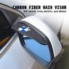 2pcs Car Protector Rearview Mirror Rain Eyebrow Stickers For BMW M3 M5 X3 E93 F10 F20 F30 F40 F15 F25 F26 F31 F49 F86 MLR3