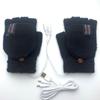 Mitten Winter Heated Gloves USB Electric Heating Gloves Full&Half Finger Warmer Gloves