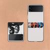 M-Morat Band Phone Case For Samsung Z Flip 6 7 5G Galaxy Z Flip 5 4 3 5G Cases Shockproof Hard Cover TPU