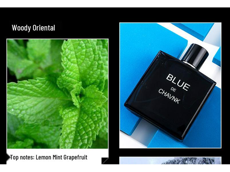Little City Yika Blue Men's Long-lasting Fresh & Seductive Cologne