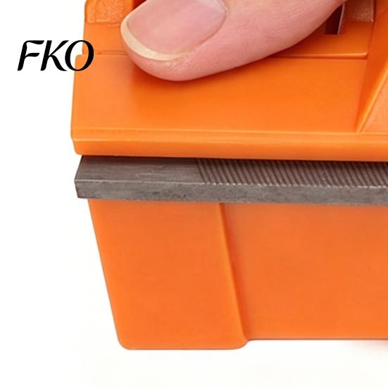 High Hardness Steel Chainsaw File Bar Dressing Tool, Solid Guide Rail Dressers Chain Skipping Fix Tool Repairer Dresser Plate