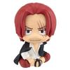 Rukappu ONE PIECE Shanks Approximately 110mm PVC Painted Movable Figure