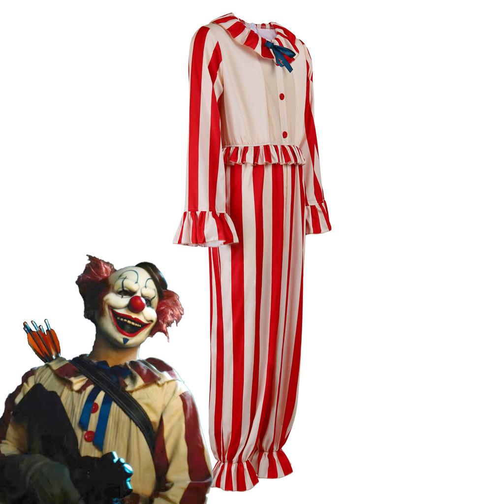 Clown In A Cornfield Halloween Cosplay Outfit With Street Style Design For Cosplay Events