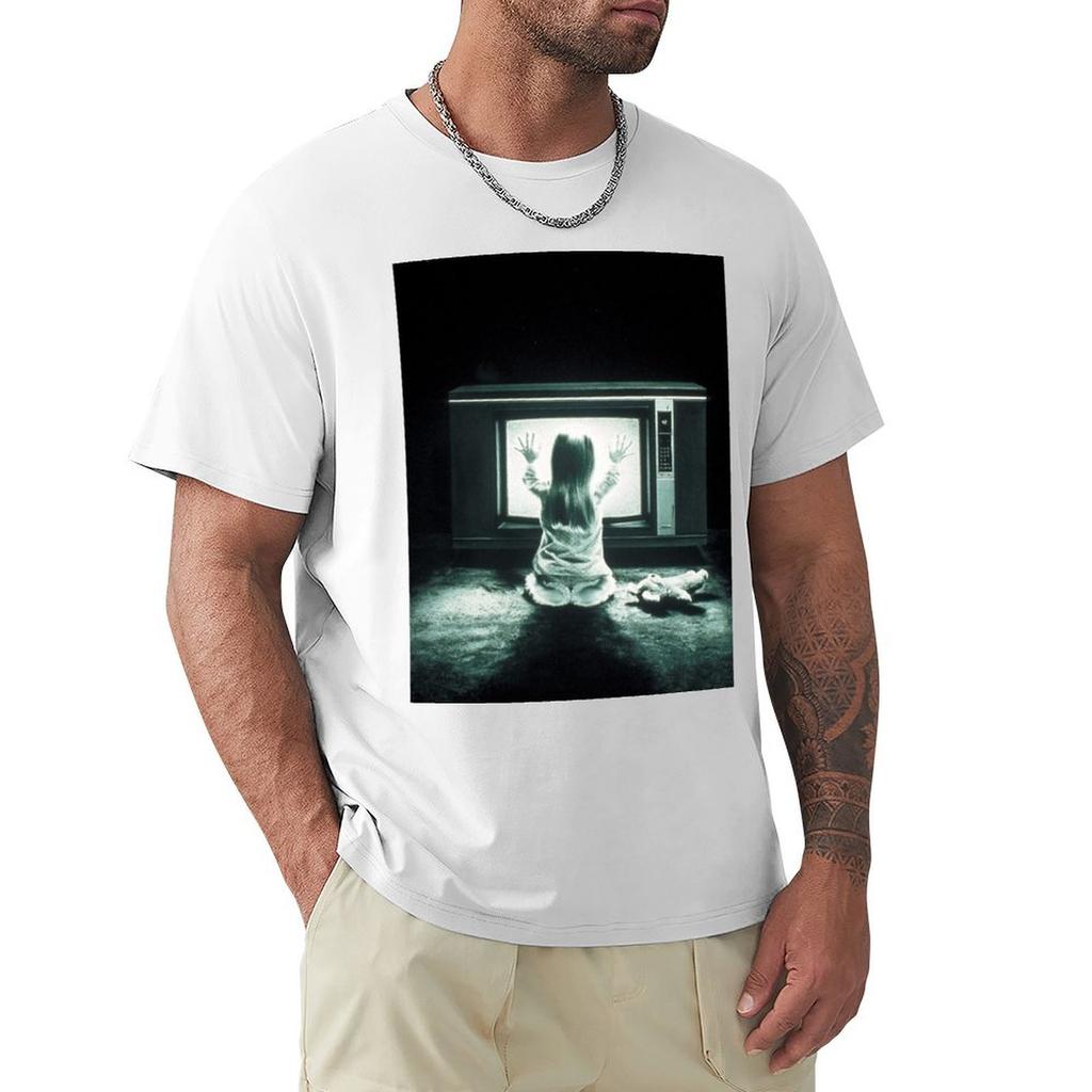 Das Poltergeist T-Shirt Herren T-Shirt Ästhetische Kleidung Sportfans Oversize-T-Shirts für Männer
