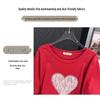 Women's Plus Size Loose Fit Mid-Length Round Neck Short Sleeve T-Shirt (Available in Sizes 200-350 Jin) - Style 1054