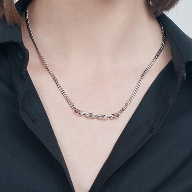 ELLE Jewelry Ella Big Link Chain Necklace ELBRNN207