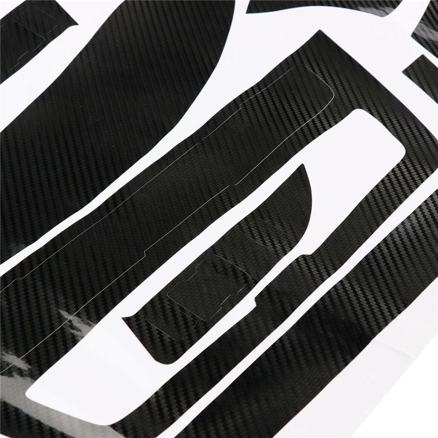 DIY For BMW 3 Series F30 F31 Interior Trim Decal Kit Stickers Carbon Fiber Style