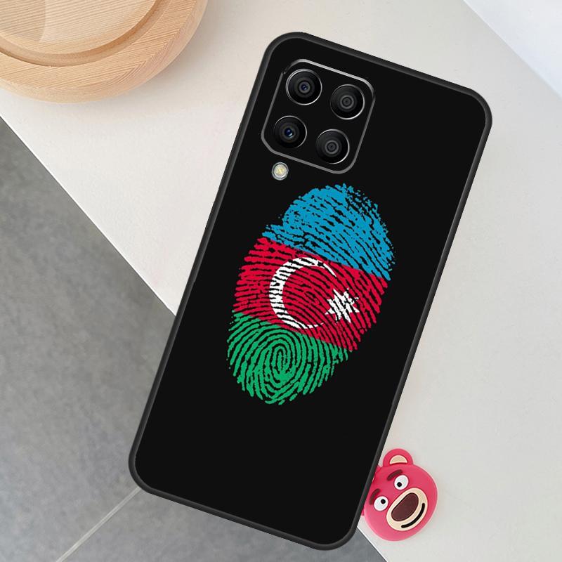 Azerbaijan Flag Case For Samsung Galaxy M55 M15 M12 M13 M14 M54 M23 M16 M11 M21 M31 M20 M34 M52 M32 M36 M56