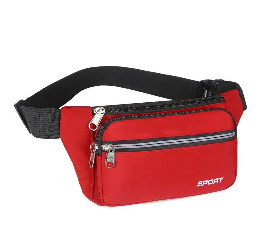 Men's and Women's Waterproof Waist Bag Multifunctional Large Capacity Casual Sports Wear-resistant Mobile Bag