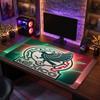 Mexico footbal Crest Mouse Pad, Extended Non Slip Rubber Desk Mat for Gaming Office Laptop Fan Gift