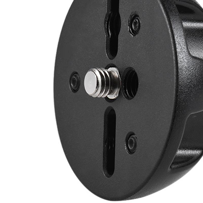 Professional 75mm Aluminum Fluid Head Tripod Half Ball Flat To Bowl Adapter Screw Mount For DSLR Camera Photography