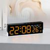 Modern Minimalist Led Alarm Clock With Temperature Display And Night Light For Bedroom Decor