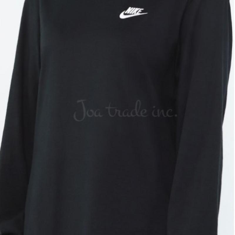 Nike Nsw Club Long Sleeve Long Sleeve Tee Ni Lt2 Black