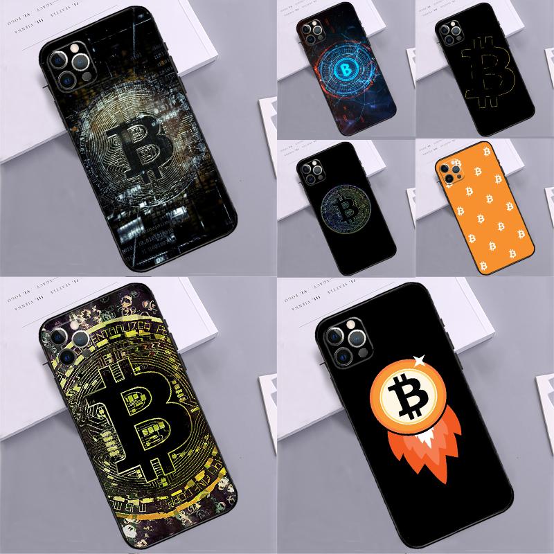 Bitcoin Bumper Case For iPhone 16 14 15 Pro Max 11 12 13 Pro Max Mini XR 16e 16 15 Plus Phone Cover
