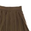 Unused Theory Made In Japan Mimole Length Pleated Skirt Brown Tagged Women Used