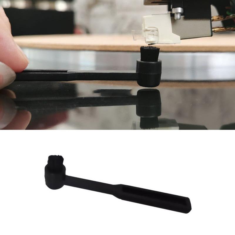 Vinyl Record Player Turntable Phono Cartridge Anti-static Stylus Brush / Needle Cleaner Tool